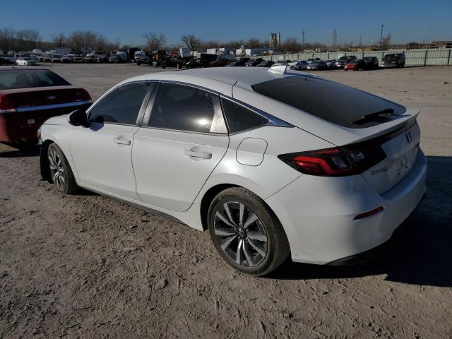 19XFL1H78NE008886 - 2022 HONDA CIVIC EXL WHITE photo 2