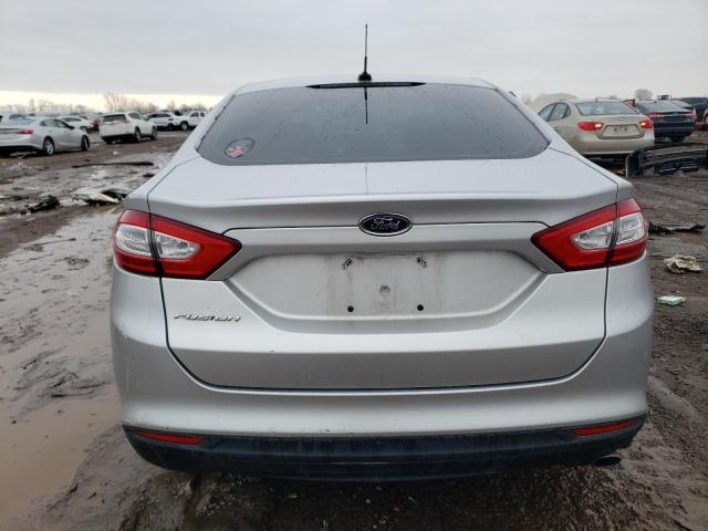 3FA6P0G72ER104494 - 2014 FORD FUSION S SILVER photo 6