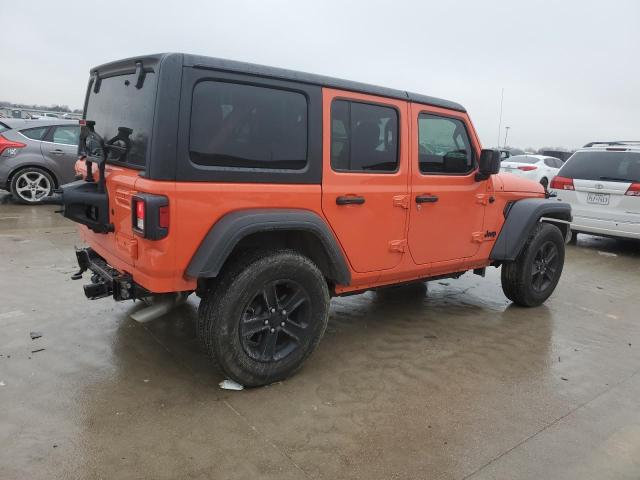 1C4HJXDG5PW648165 - 2023 JEEP WRANGLER SPORT ORANGE photo 3