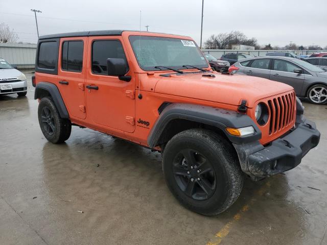 1C4HJXDG5PW648165 - 2023 JEEP WRANGLER SPORT ORANGE photo 4