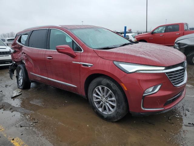 5GAERBKW5PJ178596 - 2023 BUICK ENCLAVE ESSENCE 红色 照片 4