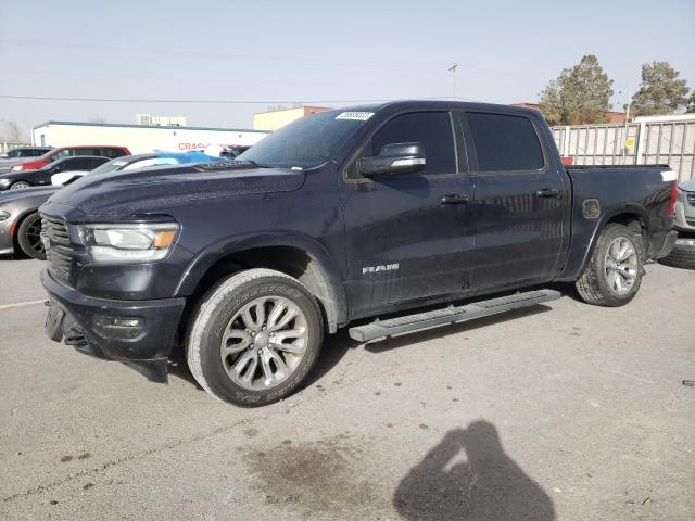 1C6SRFJT7MN660126 - 2021 RAM 1500 LARAMIE GRAY photo 1