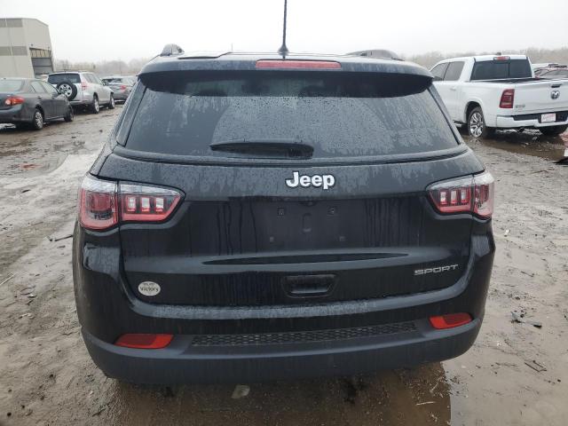 3C4NJCAB8JT368662 - 2018 JEEP COMPASS SPORT BLACK photo 6