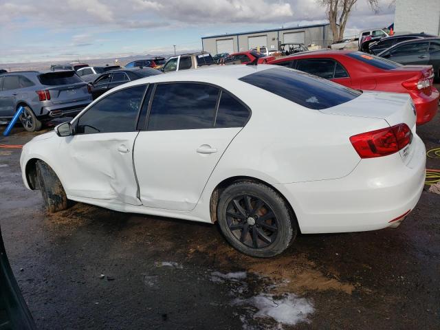 3VWD17AJ7EM405465 - 2014 VOLKSWAGEN JETTA SE WHITE photo 2