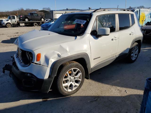 ZACCJABB8JPJ55841 - 2018 JEEP RENEGADE LATITUDE WHITE photo 1