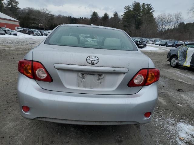 JTDBU4EE7AJ067540 - 2010 TOYOTA COROLLA BASE SILVER photo 6