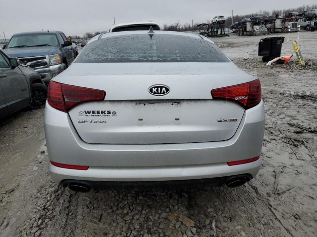 5XXGN4A79CG044259 - 2012 KIA OPTIMA EX GRAY photo 6