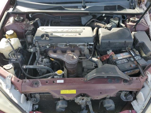 4T1BE30K66U163245 - 2006 TOYOTA CAMRY LE BURGUNDY photo 11