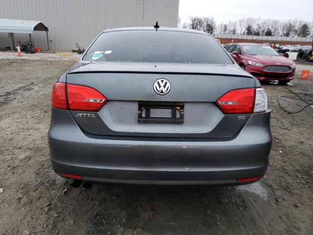 3VWD17AJ2EM287759 - 2014 VOLKSWAGEN JETTA SE GRAY photo 6