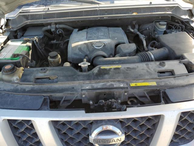 1N6BA06A98N352558 - 2008 NISSAN TITAN XE SILVER photo 11