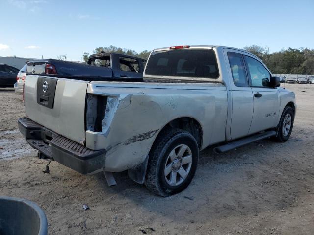 1N6BA06A98N352558 - 2008 NISSAN TITAN XE SILVER photo 3