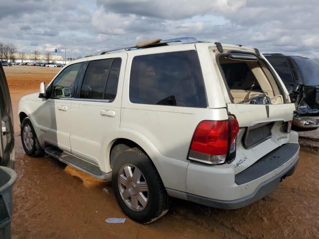 5LMEU68H14ZJ21394 - 2004 LINCOLN AVIATOR WHITE photo 2