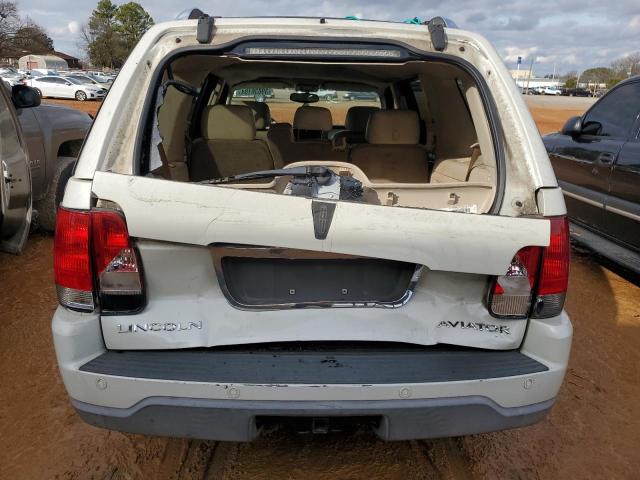 5LMEU68H14ZJ21394 - 2004 LINCOLN AVIATOR WHITE photo 6