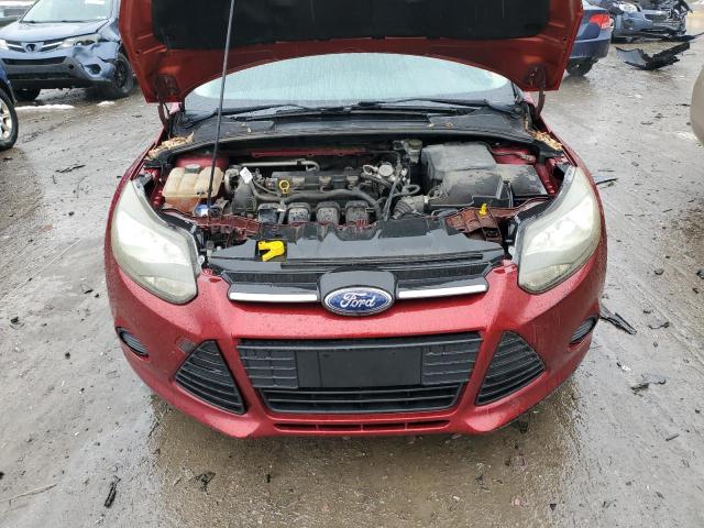 1FADP3F28DL306316 - 2013 FORD FOCUS SE RED photo 11