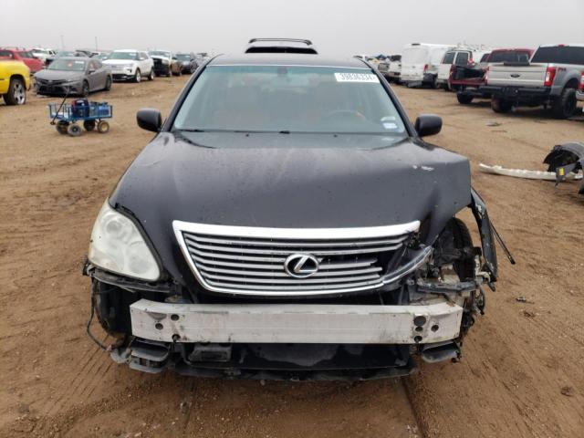 JTHBN36FX65043875 - 2006 LEXUS LS 430 BLACK photo 5