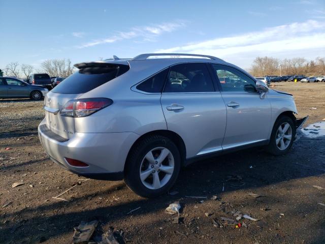 2T2BK1BA5DC170070 - 2013 LEXUS RX 350 BASE SILVER photo 3