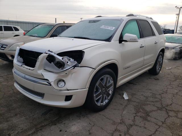 1GKKVTED0CJ286684 - 2012 GMC ACADIA DENALI WHITE photo 1