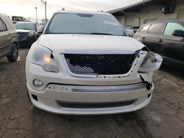 1GKKVTED0CJ286684 - 2012 GMC ACADIA DENALI WHITE photo 5