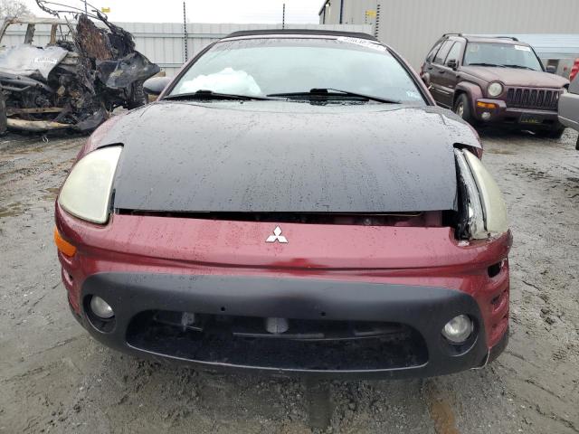 4A3AE45G23E143992 - 2003 MITSUBISHI ECLIPSE SPYDER GS BURGUNDY photo 5