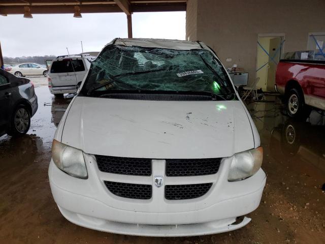 1D4GP24R64B594296 - 2004 DODGE GRAND CARA SE WHITE photo 5