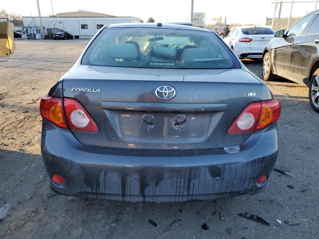 JTDBU4EE9AJ055518 - 2010 TOYOTA COROLLA BASE GRAY photo 6