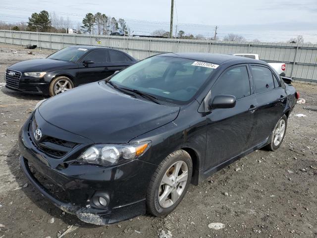 5YFBU4EE6BP002501 - 2011 TOYOTA COROLLA BASE BLACK photo 1