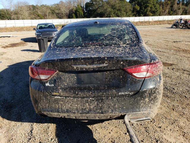 1C3CCCCG7GN187026 - 2016 CHRYSLER 200 C BLACK photo 6