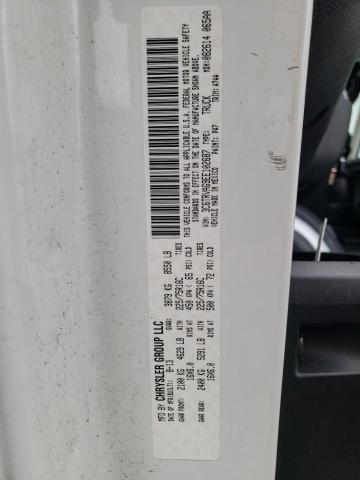 3C6TRVAG9KE562511 - 2019 RAM PROMASTER 1500 STANDARD WHITE photo 13