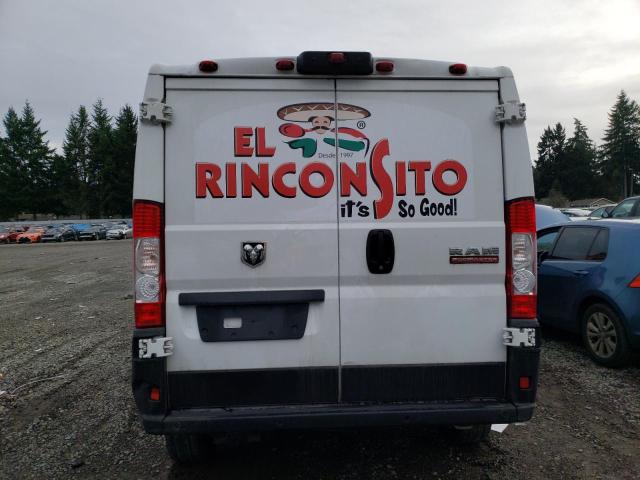 3C6TRVAG9KE562511 - 2019 RAM PROMASTER 1500 STANDARD WHITE photo 6
