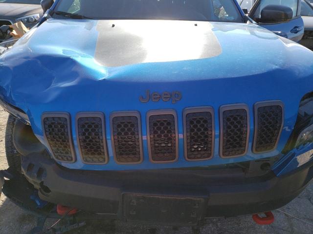 1C4PJMBX1KD425946 - 2019 JEEP CHEROKEE TRAILHAWK BLUE photo 12