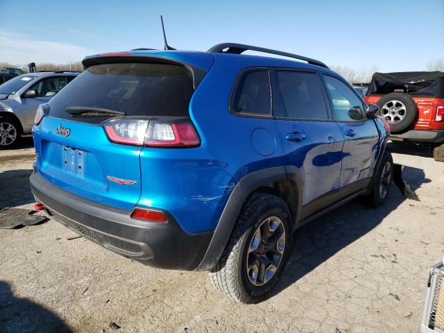 1C4PJMBX1KD425946 - 2019 JEEP CHEROKEE TRAILHAWK BLUE photo 3
