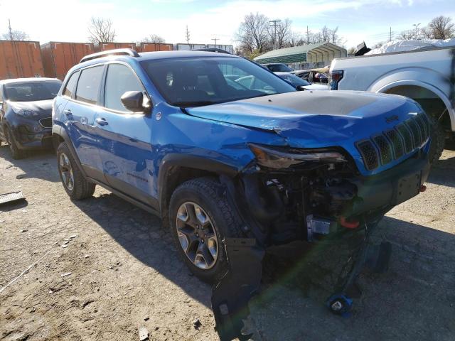 1C4PJMBX1KD425946 - 2019 JEEP CHEROKEE TRAILHAWK BLUE photo 4