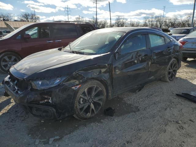 2HGFC2F85MH510504 - 2021 HONDA CIVIC SPORT Schwarz Foto 1