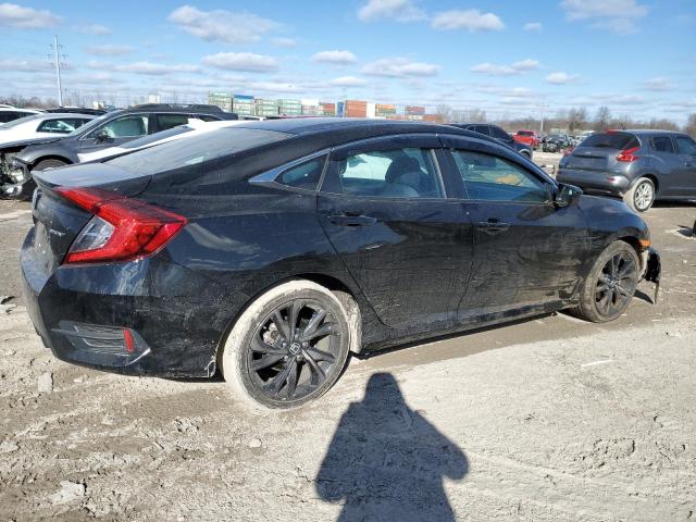 2HGFC2F85MH510504 - 2021 HONDA CIVIC SPORT Schwarz Foto 3