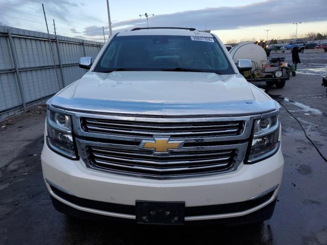 1GNSKCKCXFR631653 - 2015 CHEVROLET TAHOE K1500 LTZ WHITE photo 5