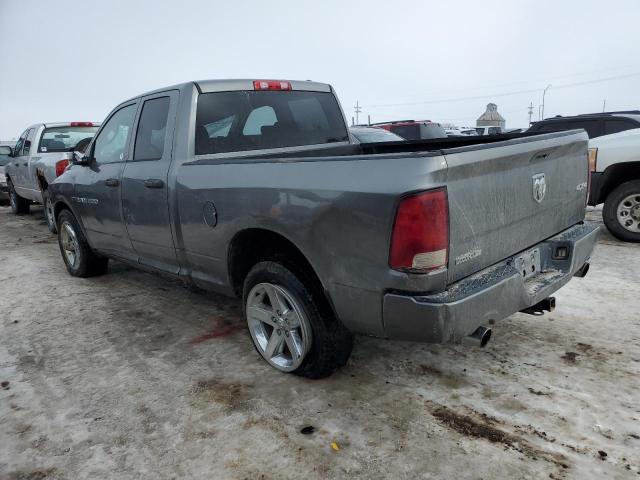 1C6RD7FT4CS318547 - 2012 DODGE RAM 1500 ST GRAY photo 2