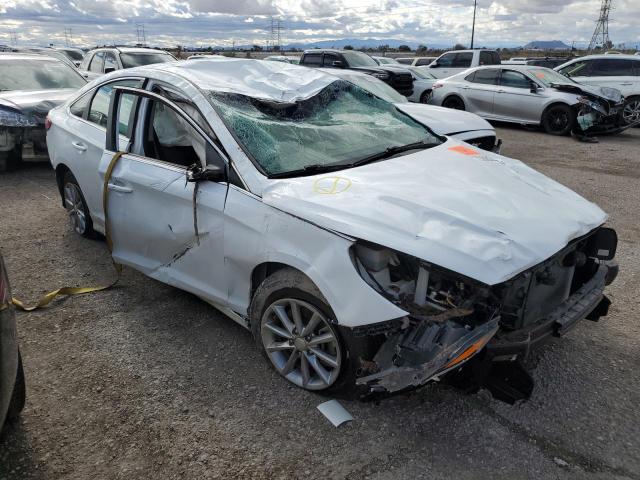 5NPE24AF4JH622521 - 2018 HYUNDAI SONATA SE WHITE photo 4