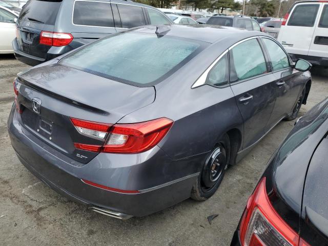 1HGCV2F5XJA038944 - 2018 HONDA ACCORD EXL GRAY photo 3