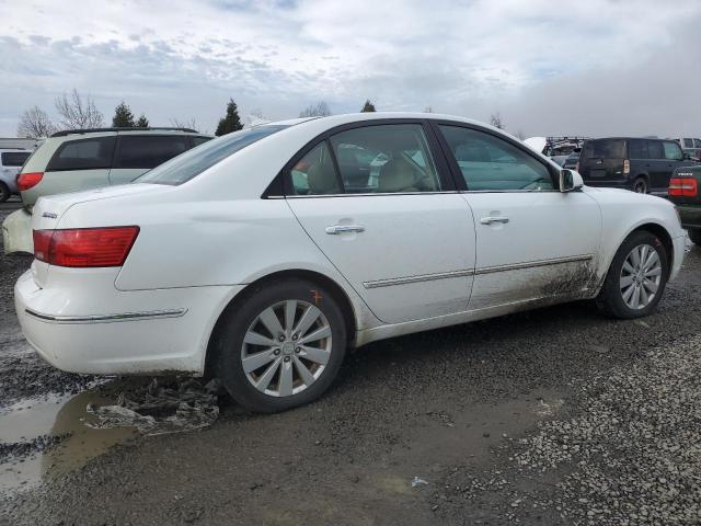 5NPEU46C49H415745 - 2009 HYUNDAI SONATA SE WHITE photo 3