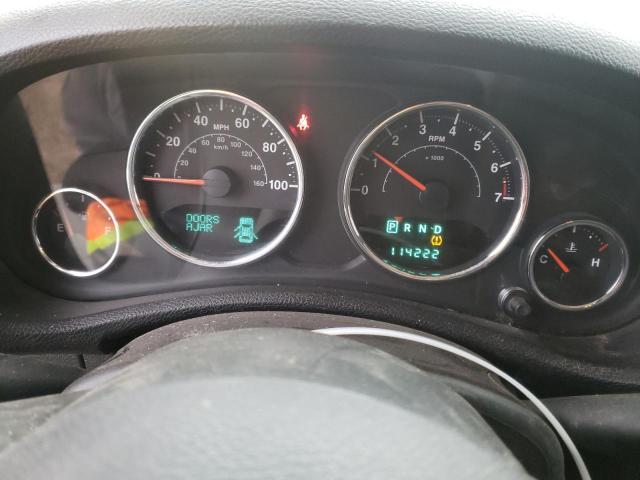 1C4BJWEG1CL216084 - 2012 JEEP WRANGLER U SAHARA SILVER photo 9