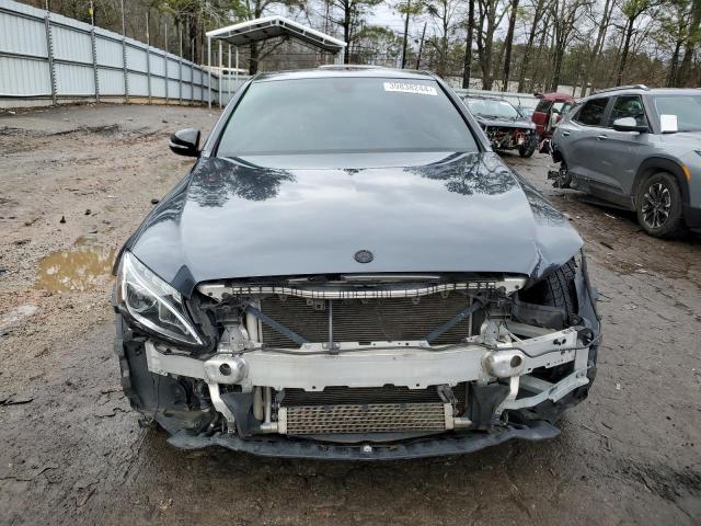 55SWF4KB9FU001817 - 2015 MERCEDES-BENZ C 300 4MATIC BLUE photo 5