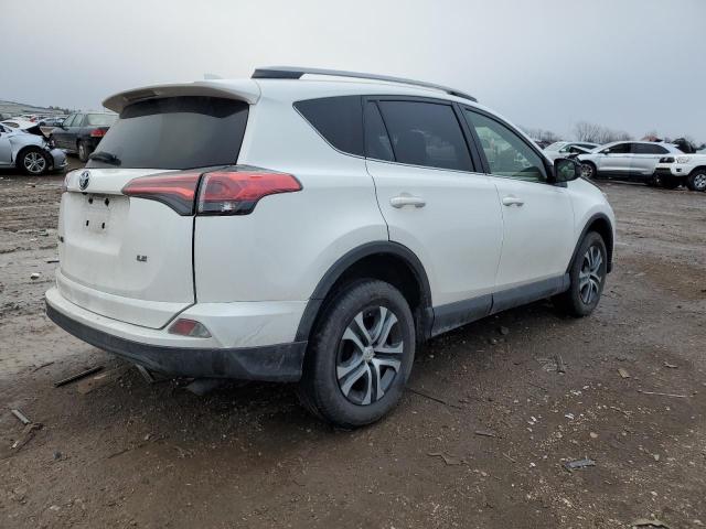 JTMZFREV9JJ747896 - 2018 TOYOTA RAV4 LE WHITE photo 3