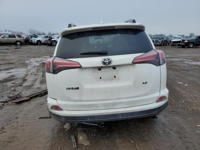 JTMZFREV9JJ747896 - 2018 TOYOTA RAV4 LE WHITE photo 6