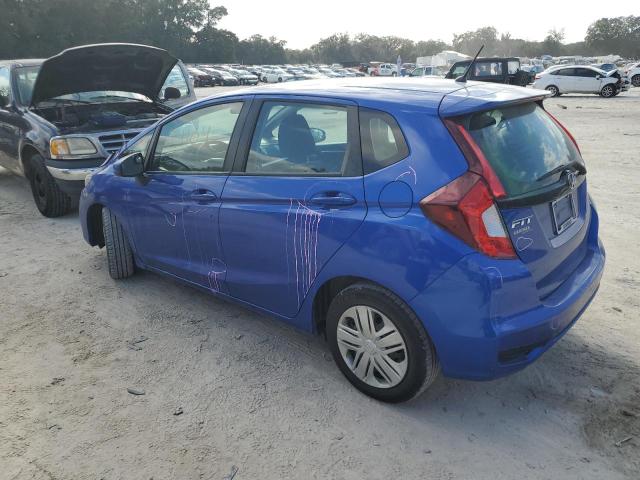 3HGGK5H42JM726181 - 2018 HONDA FIT LX BLUE photo 2