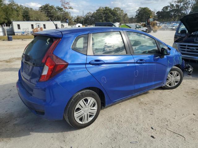 3HGGK5H42JM726181 - 2018 HONDA FIT LX BLUE photo 3