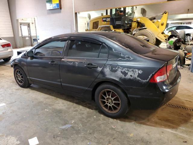 2HGFA1F52AH514723 - 2010 HONDA CIVIC LX BLACK photo 2