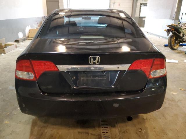 2HGFA1F52AH514723 - 2010 HONDA CIVIC LX BLACK photo 6