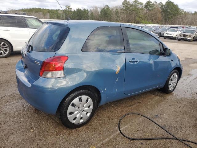 JTDJT4K3XB5336786 - 2011 TOYOTA YARIS BLUE photo 3