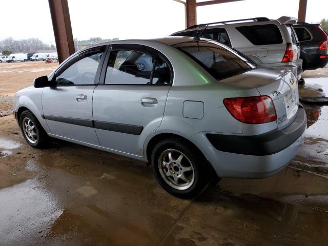 KNADE123386393031 - 2008 KIA RIO BASE BLUE photo 2