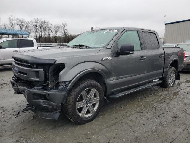 1FTEW1E50JFA75679 - 2018 FORD F150 SUPERCREW GRAY photo 1